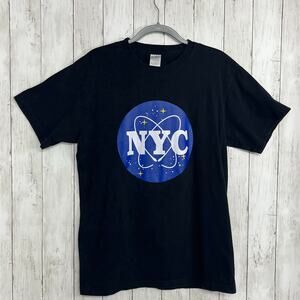 Wali USA Graphic Print T-Shirt XL Black 100% Cotton Short Sleeve Streetwear